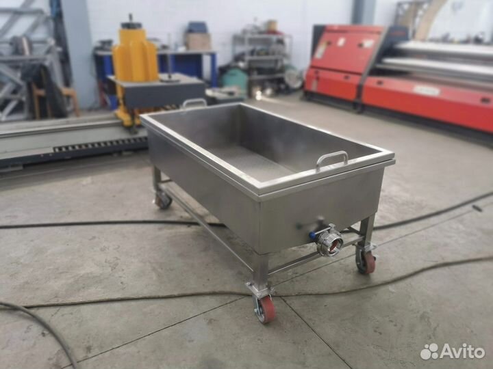 Пресс тележка для сыра и творога 250 л