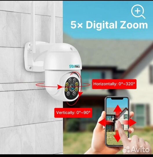 Wi-fi IP-камера для видеонаблюдения
