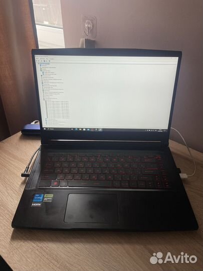Игровой ноутбук msi GF63
