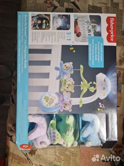 Мобиль на кроватку fisher price