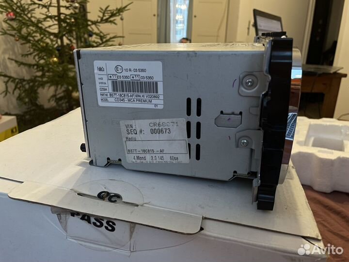 Аудио система Ford Mondeo 4 BS7T-18C815-AF