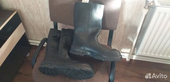 Сапоги зимние, сапоги резиновые