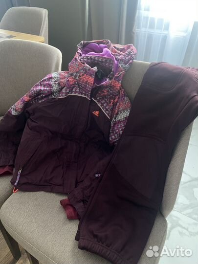 Костюм adidas 128 куртка брюки