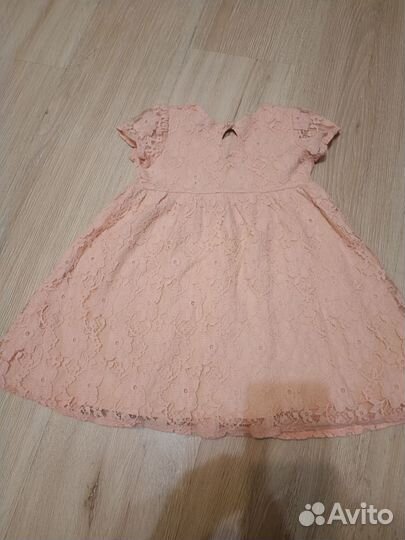 Платье нарядное для девочки crockid размер 98-104