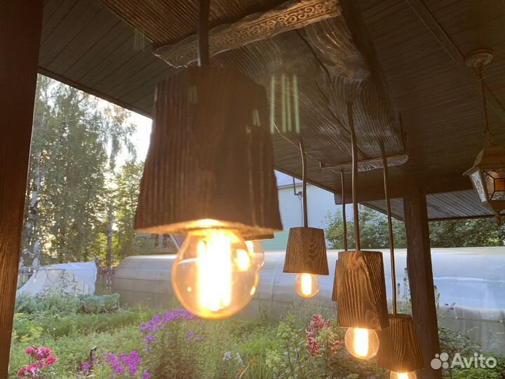 Люстра в стиле лофт