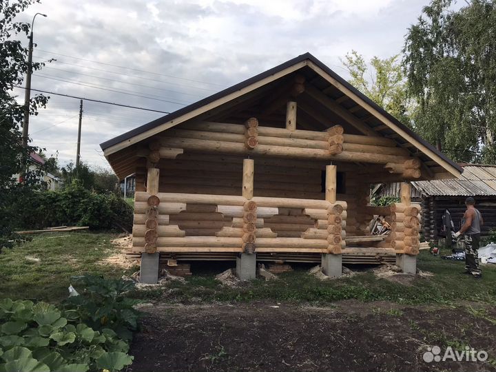 Срубы из сосны