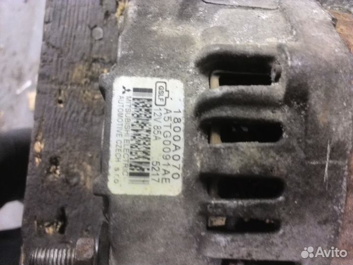 Генератор Mitsubishi 4A91 4A90 4A61 3A91 1800a070