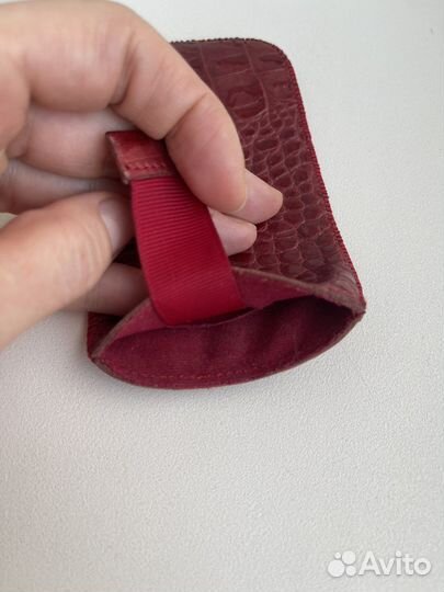 Кожаный чехол для сотового телефона