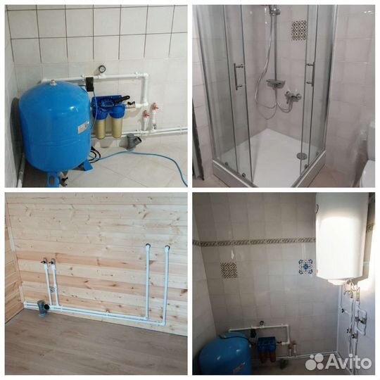 Водоснабжение и канализация, дренаж отопление