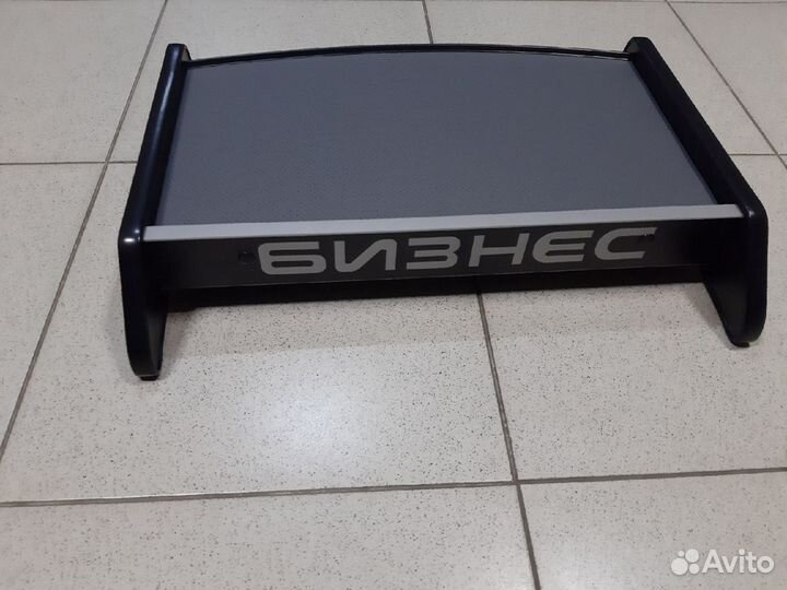 Столик на панель Газель бизнес перф.кожа (серый)