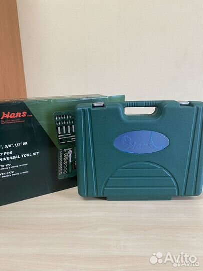 Набор инструментов Hans TK-177, с трещоткой