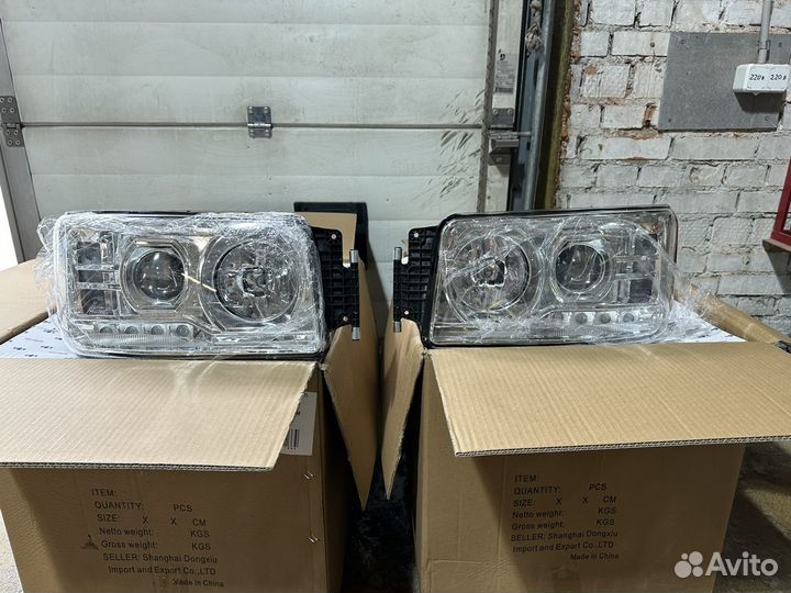 Блок фара камаз 5490 с LED комплект правая + левая