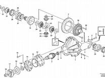 Подшипник редуктора сочлененный самосвал Volvo A