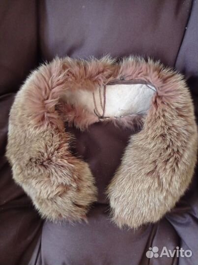 Воротник из натурального меха