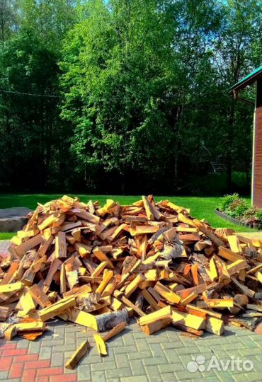 Дрова колотые Ольха