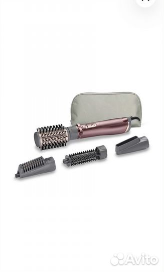 Фен-щетка BaByliss AS960E, розовый