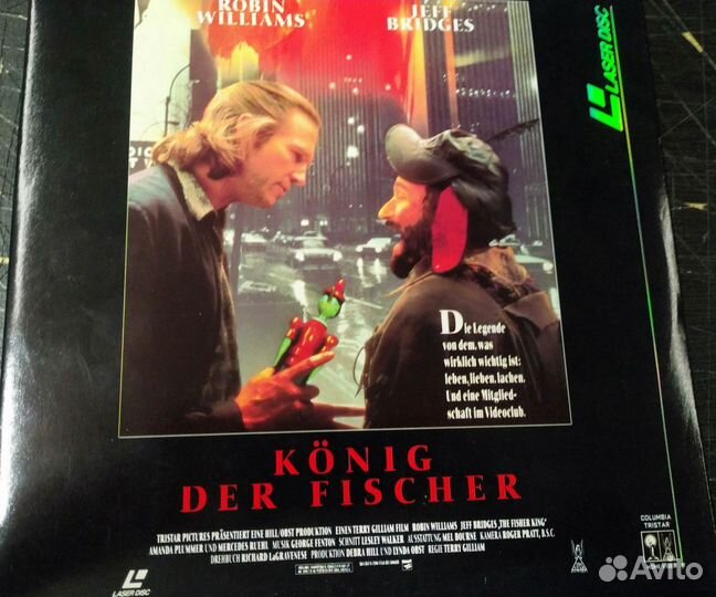 Король рыбак fisher king LD laserdisc film