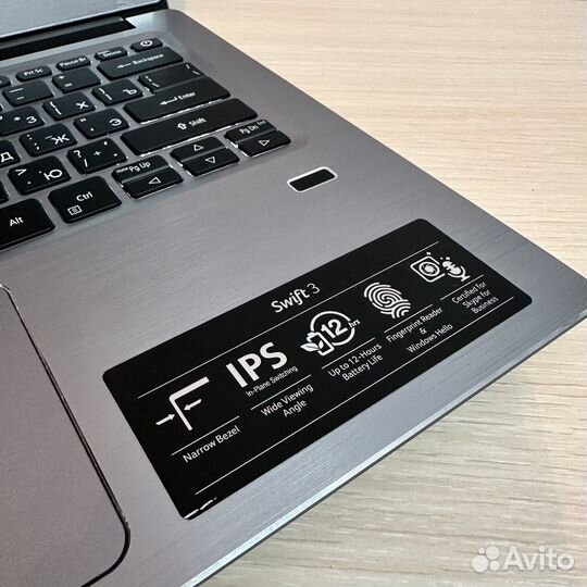 Ноутбук Acer Swift 3, i5+GeForce