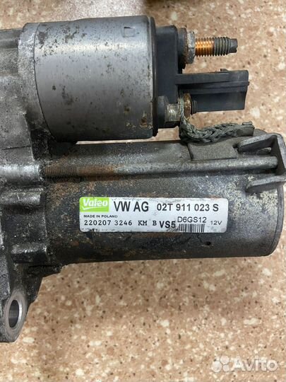 Стартер 1.2 BZG Skoda Fabia 2