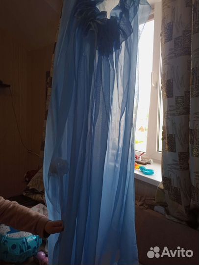 Балдахин в кроватку с держателем