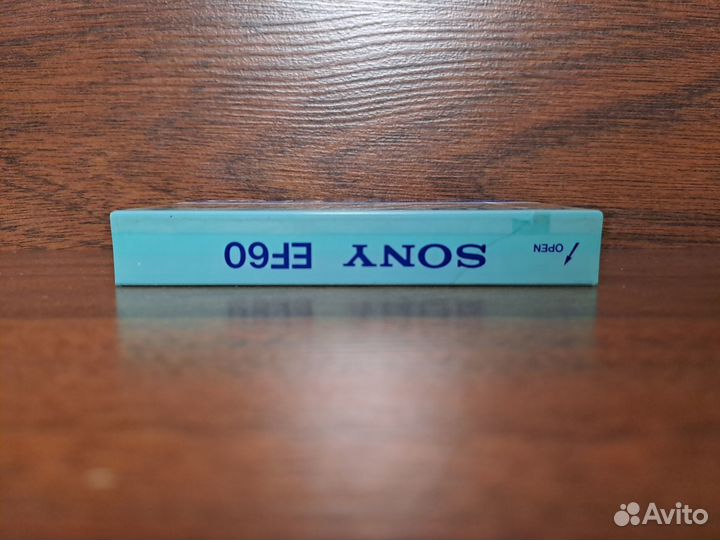 Аудиокассета sony EF 60 (улучшенная)
