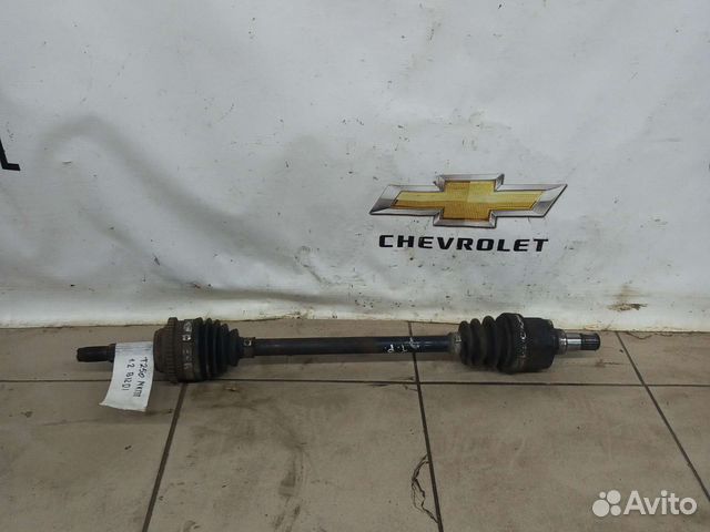 Привод левый шевроле авео Т200, Т250 1.2л B12D1