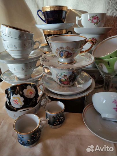 Чайные пары, чашки