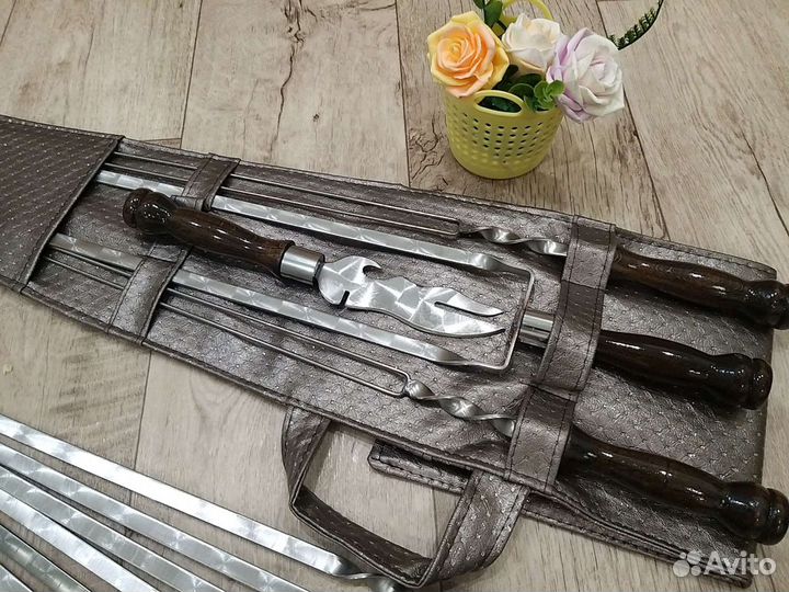 Подарочный набор шампуров на день рождения