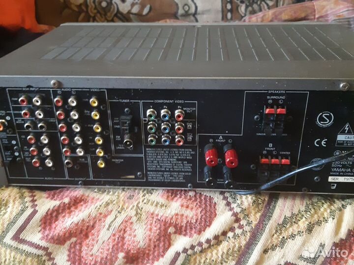 Av ресивер yamaha гх-v357