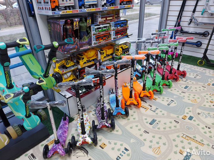 Самокаты детские трёхколесные