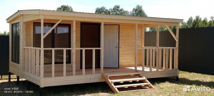 Дачный домик 6х4.8м