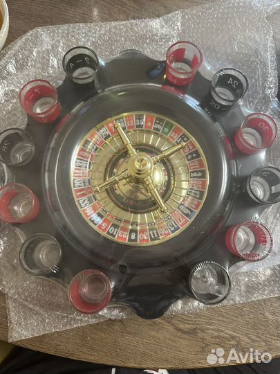 Игровой набор Drinking Roulette Set пьяная рулетка