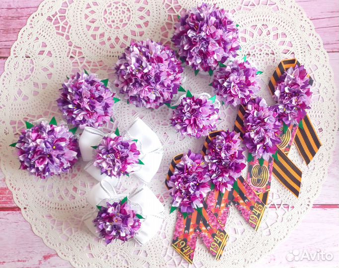 Брошь к 9 мая