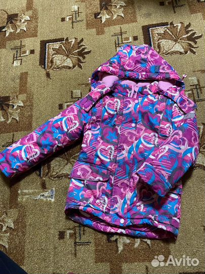 Зимняя куртка для девочки 116 Uki Kids