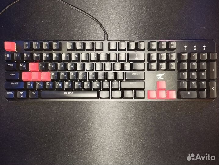 Клавиатура проводная ZET gaming Blade (Kailh Red)