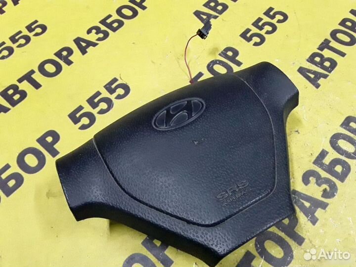 Подушка безопасности в руль Hyundai Getz