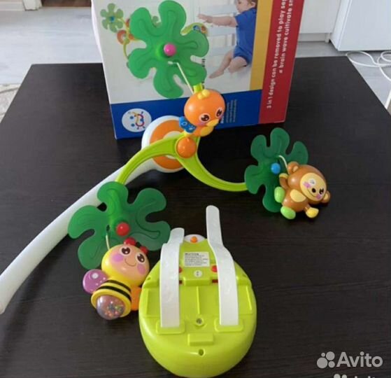 Мобиль на кроватку Музыкальная карусель