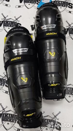 Щитки хоккейные Bauer Supreme mach SR