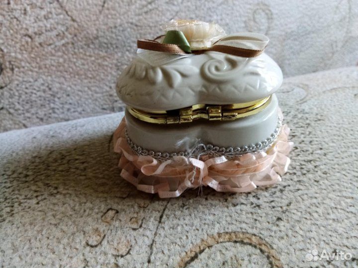 Музыкальная шкатулка в виде сердца