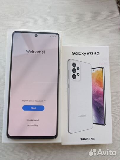 Телефон Samsung Galaxy a73 5G 256 gb