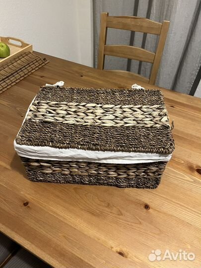Плетенная хлебница