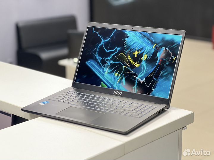Мощный ноутбук MSI/Corе i3-1115G4/SSD Nvme