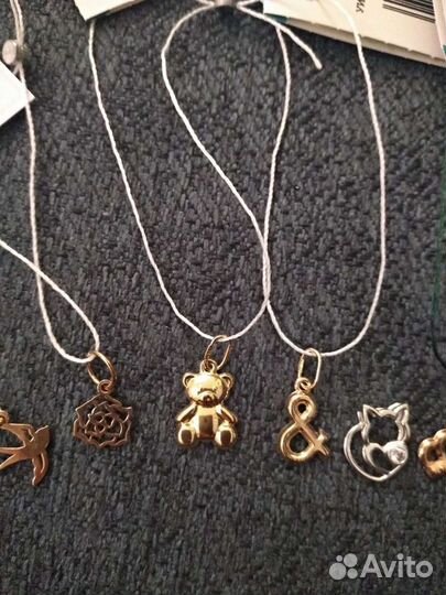 Подвески серебро