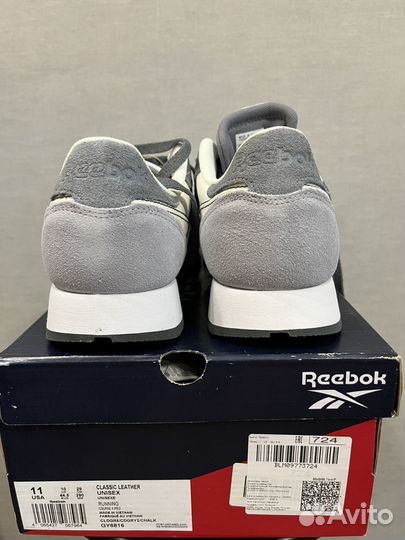 Reebok classic leather, оригинал, 44 р