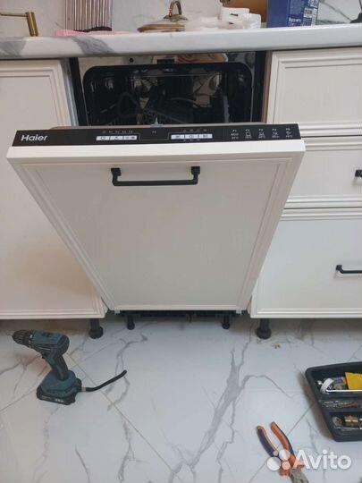 Установка посудомоечных и стиральных машин