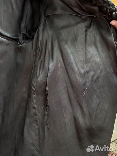 Шуба каракуль