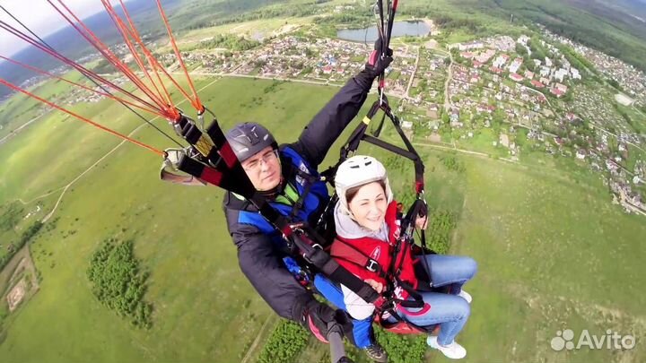 Полеты на параплане в Санкт-Петербурге