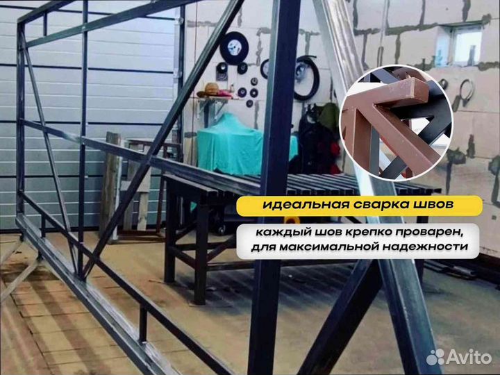 Автоматические ворота без покраски с доставкой