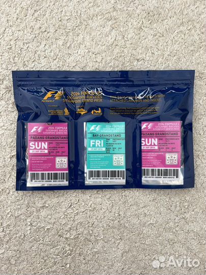 Билеты гранпри Формула 1 Сингапур 2014