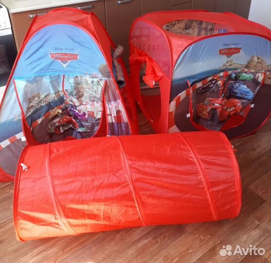 Домик палатка 2шт + тоннель
